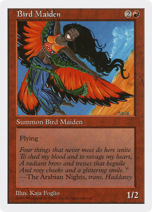 Bird Maiden  (5ED-) - Fifth Edition