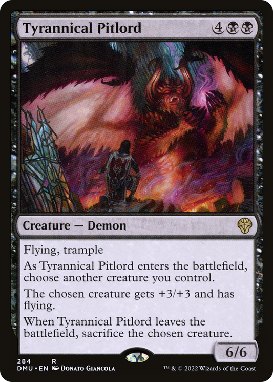 Tyrannical Pitlord (DMU-284) - Dominaria United Foil