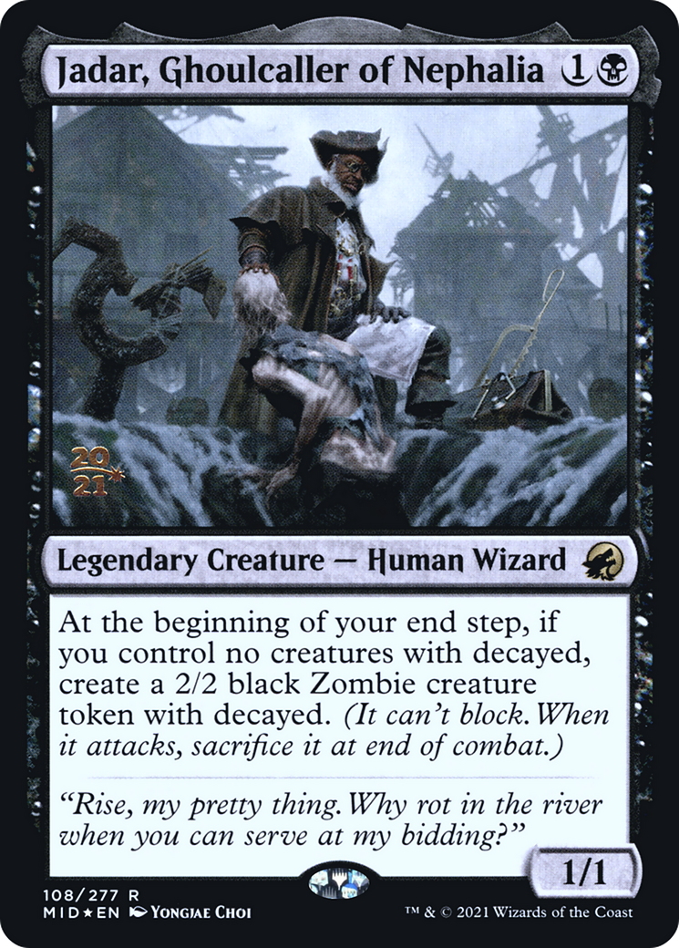 Jadar, Ghoulcaller of Nephalia (PMID-108S) - Innistrad: Midnight Hunt Promos Foil