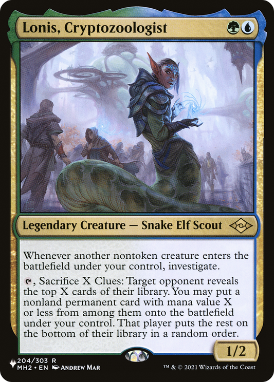 Lonis, Cryptozoologist (LIST-MH2-204) - The List