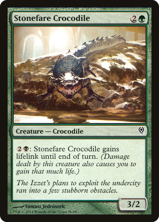 Stonefare Crocodile (DDM-056) - Duel Decks: Jace vs. Vraska