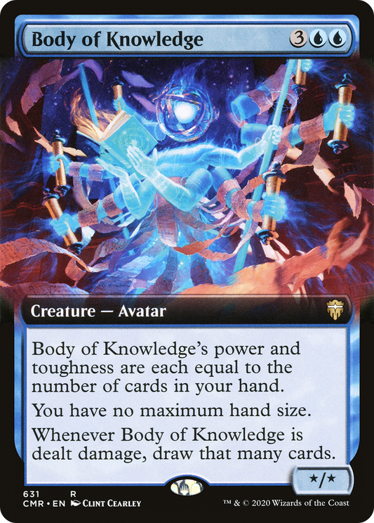 Body of Knowledge (CMR-631) - Commander Legends: (Extended Art)