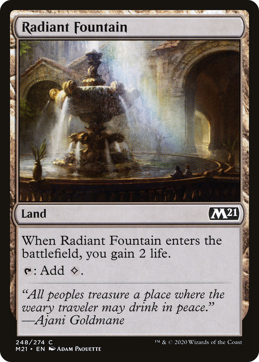 Radiant Fountain (M21-248) - Core Set 2021