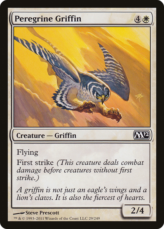 Peregrine Griffin (M12-029) - Magic 2012 Foil