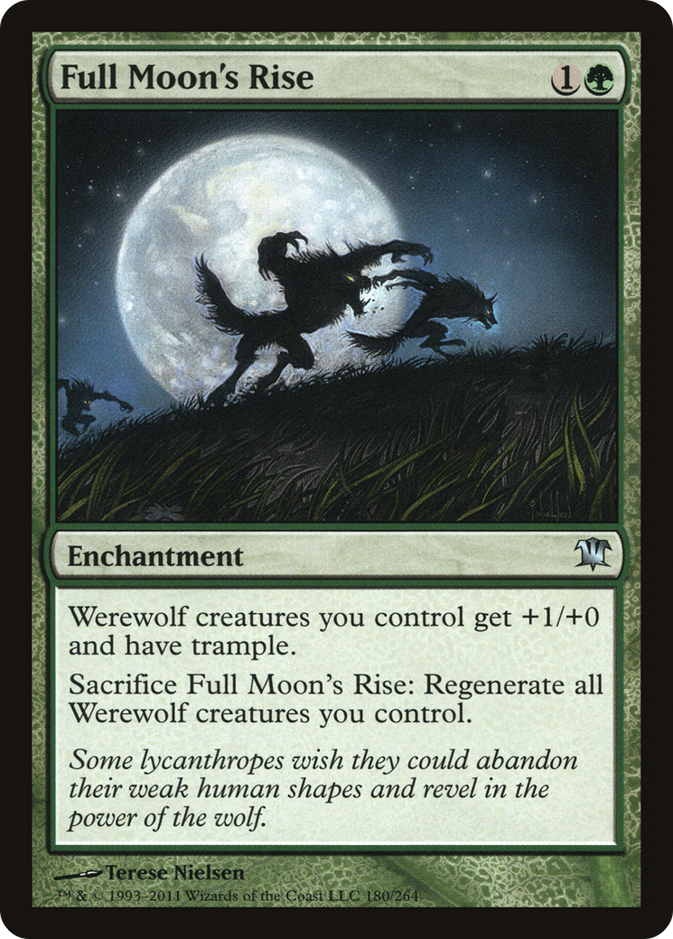 Full Moon's Rise (ISD-180) - Innistrad