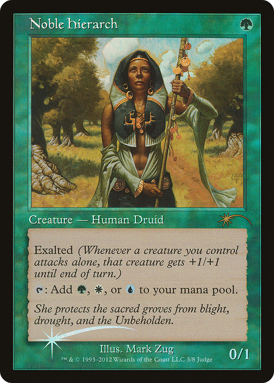 Noble Hierarch (J12-003) - Judge Gift Cards 2012 Foil