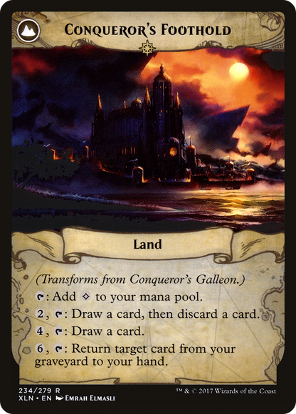 Conqueror's Galleon // Conqueror's Foothold (XLN-234) - Ixalan: (compasslanddfc)