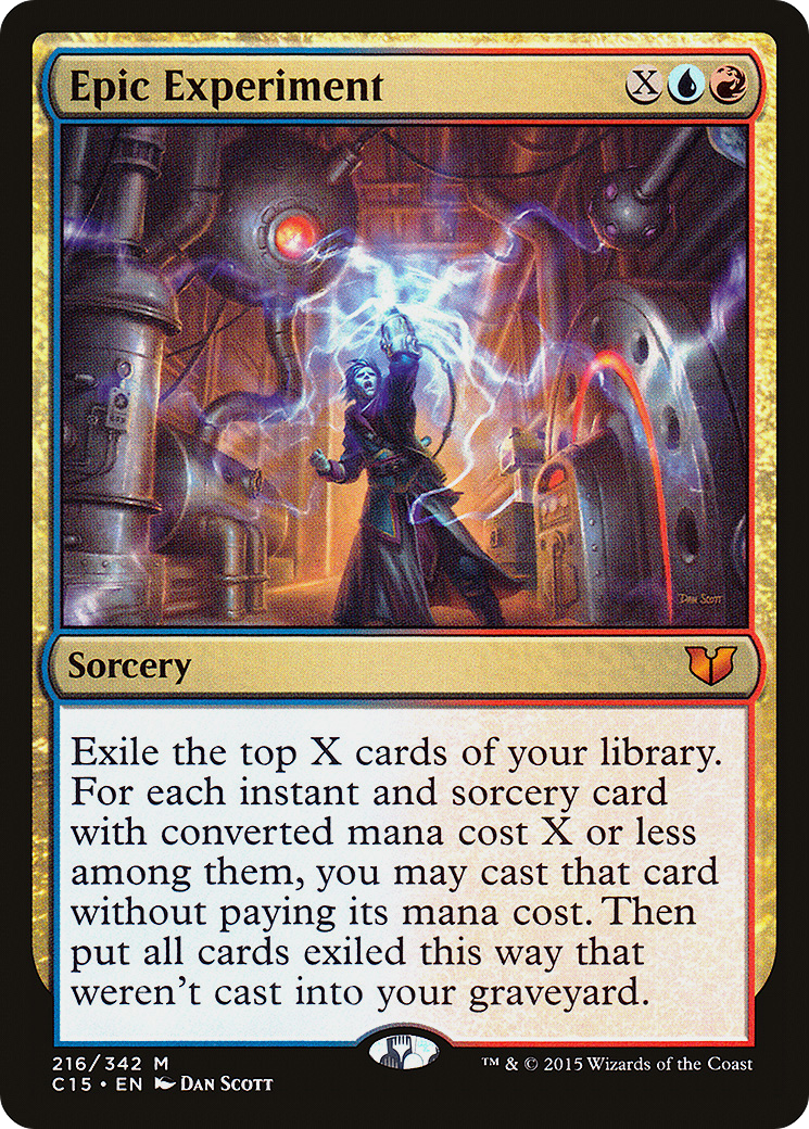 Epic Experiment (C15-216) - Commander 2015