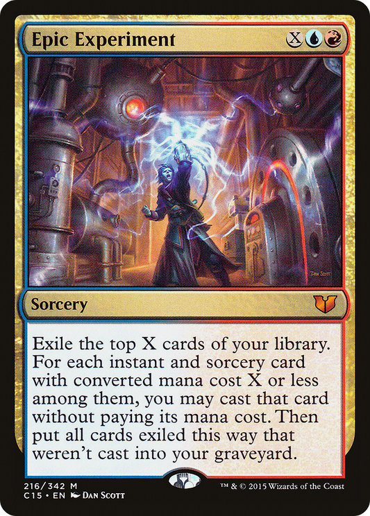 Epic Experiment (C15-216) - Commander 2015