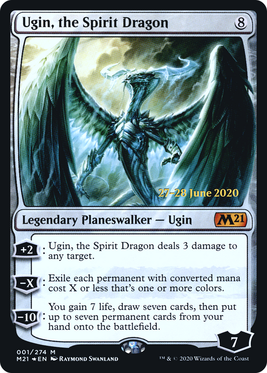 Ugin, the Spirit Dragon (PM21-01S) - Core Set 2021 Promos Foil