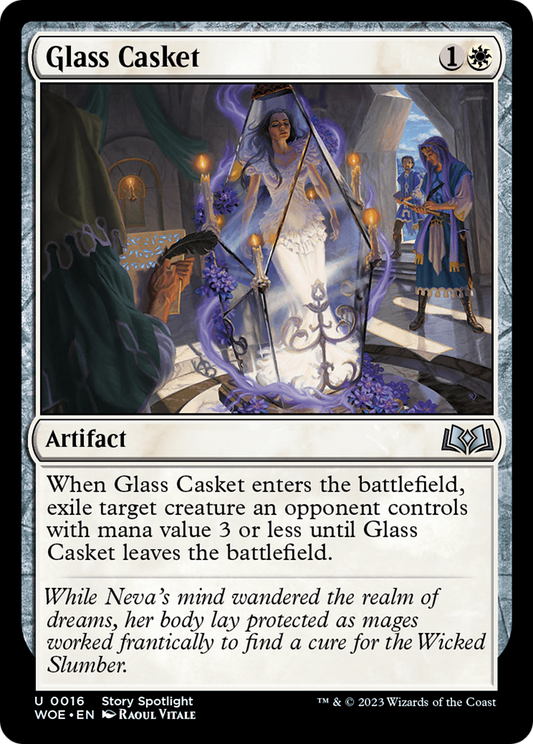 Glass Casket (WOE-016) - Wilds of Eldraine Foil