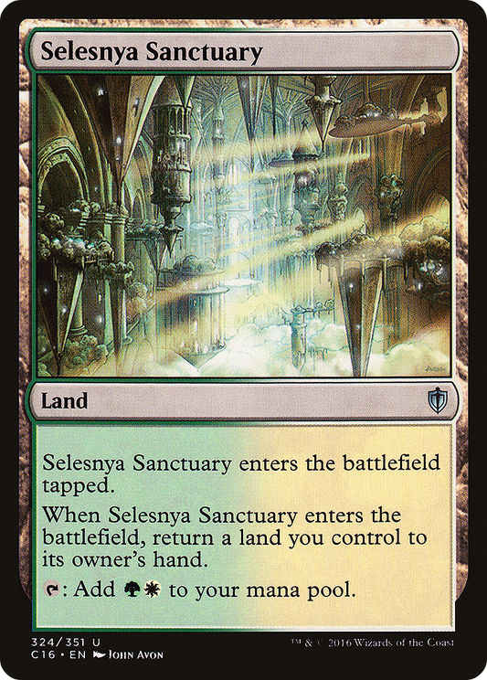 Selesnya Sanctuary (C16-324) - Commander 2016