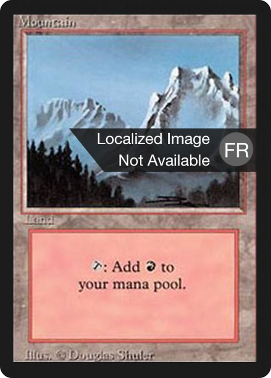 Mountain (FBB-302) - Foreign Black Border