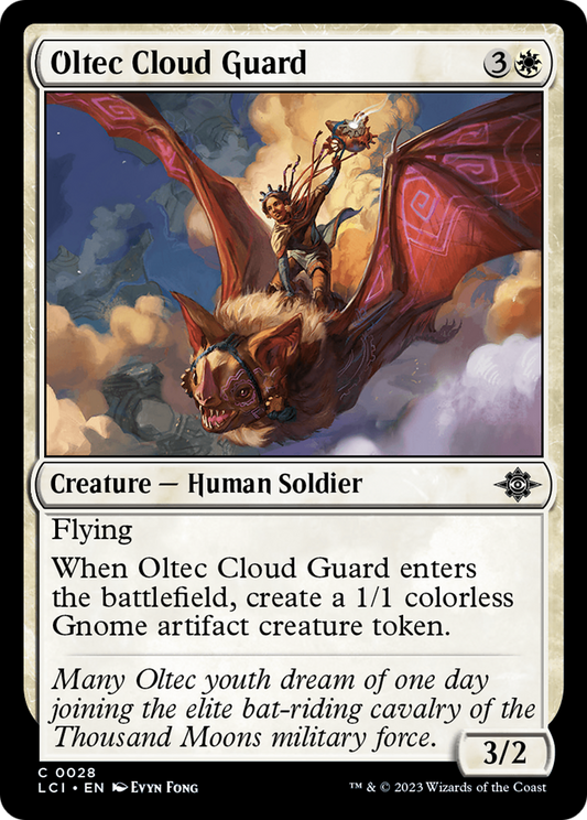 Oltec Cloud Guard (LCI-028) - The Lost Caverns of Ixalan Foil