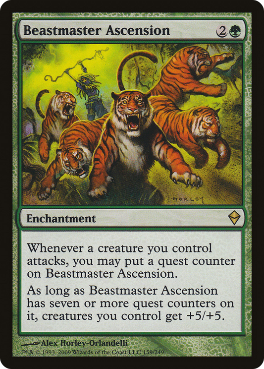 Beastmaster Ascension (ZEN-159) - Zendikar Foil