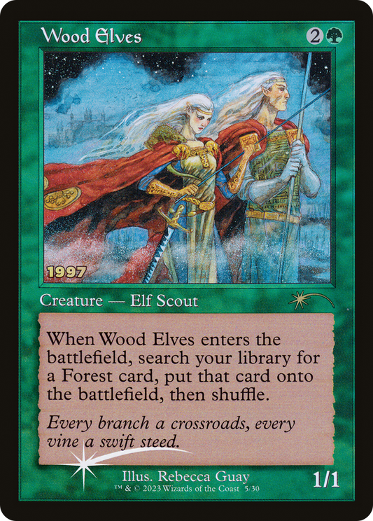 Wood Elves (P30A-005) - 30th Anniversary Play Promos Foil