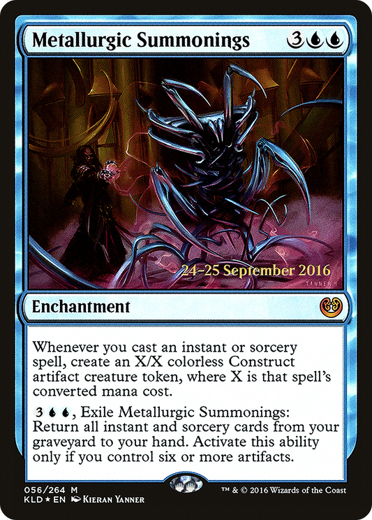 Metallurgic Summonings (PKLD-56S) - Kaladesh Promos Foil