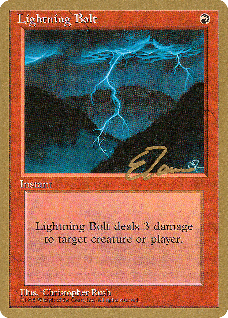 Lightning Bolt (PTC-ET208) - Pro Tour Collector Set