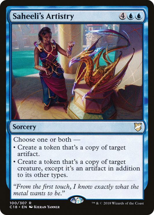 Saheeli's Artistry (C18-100) - Commander 2018