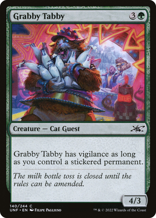 Grabby Tabby (UNF-140) - Unfinity Foil