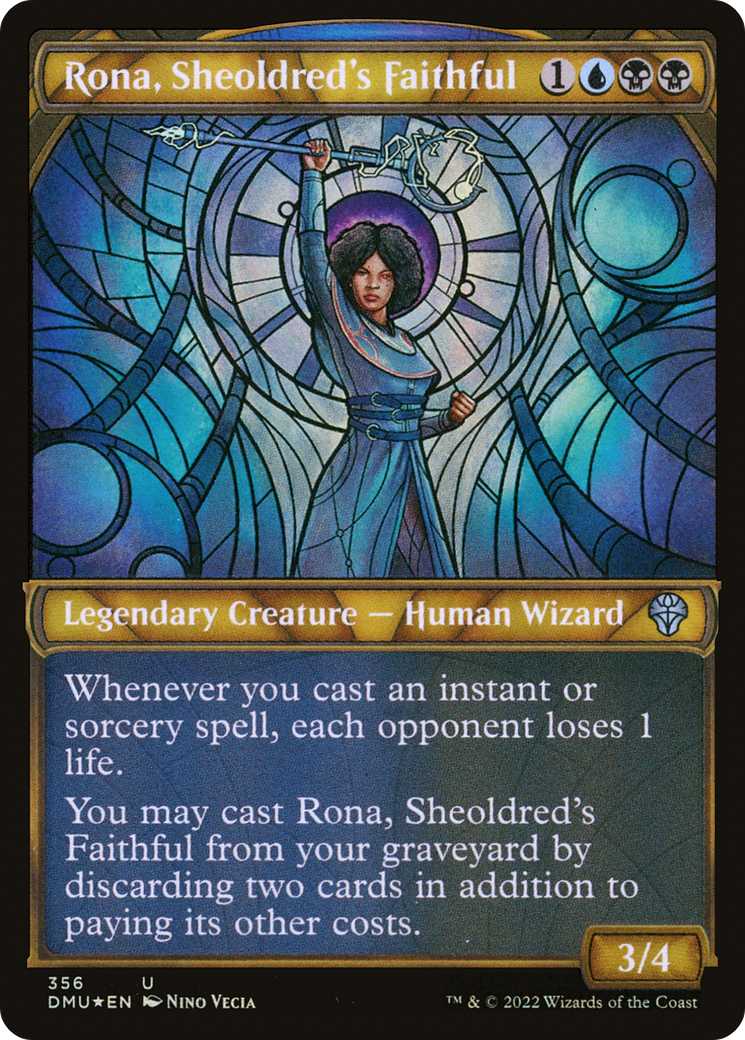 Rona, Sheoldred's Faithful (DMU-356) - Dominaria United: (Showcase) Foil