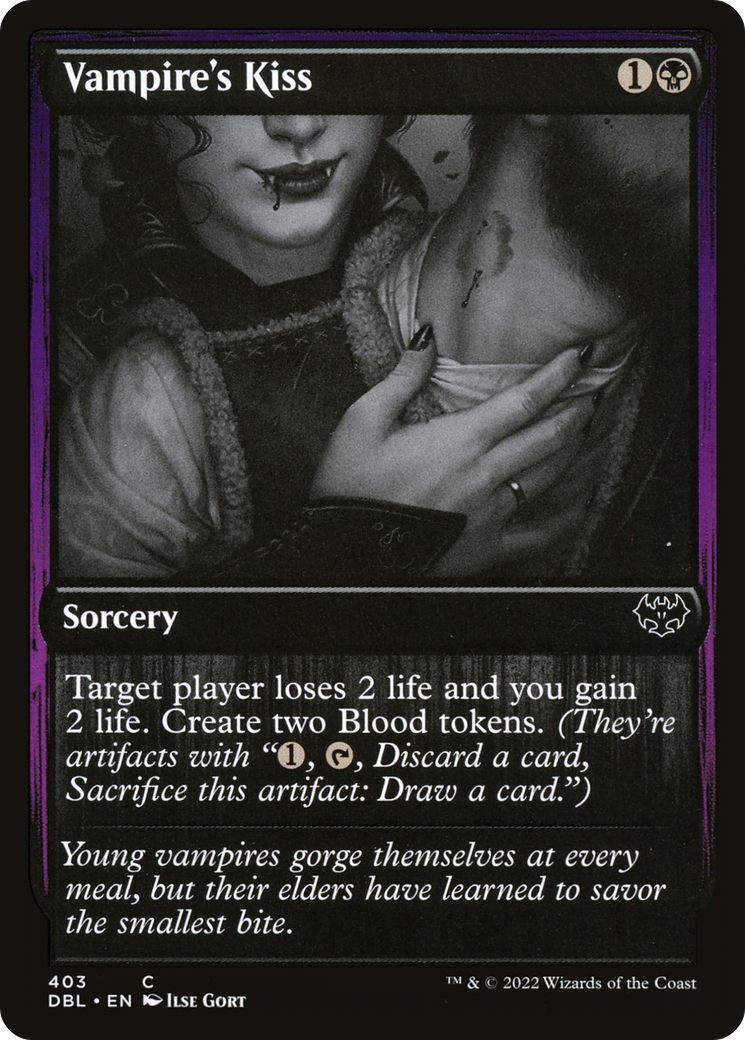 Vampire's Kiss  (DBL-403) - Innistrad: Double Feature Foil
