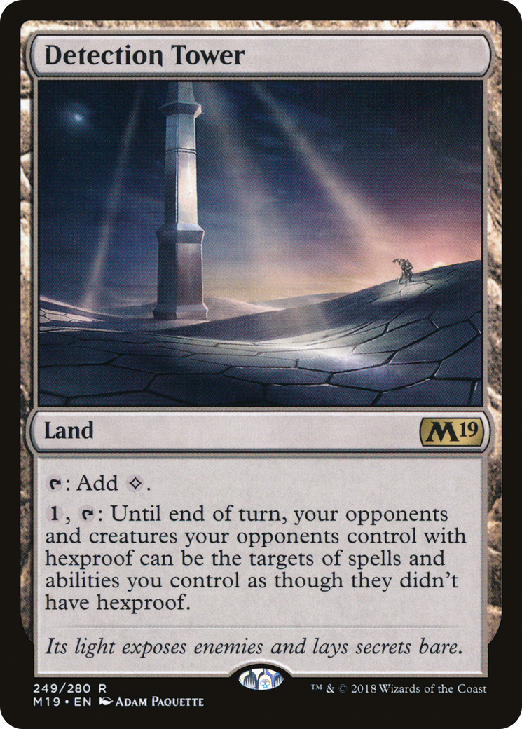 Detection Tower (M19-249) - Core Set 2019 Foil