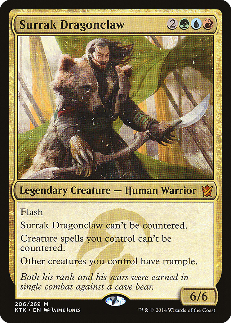 Surrak Dragonclaw (KTK-206) - Khans of Tarkir