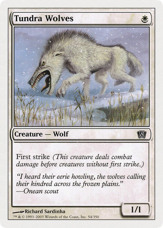 Tundra Wolves (8ED-054) - Eighth Edition