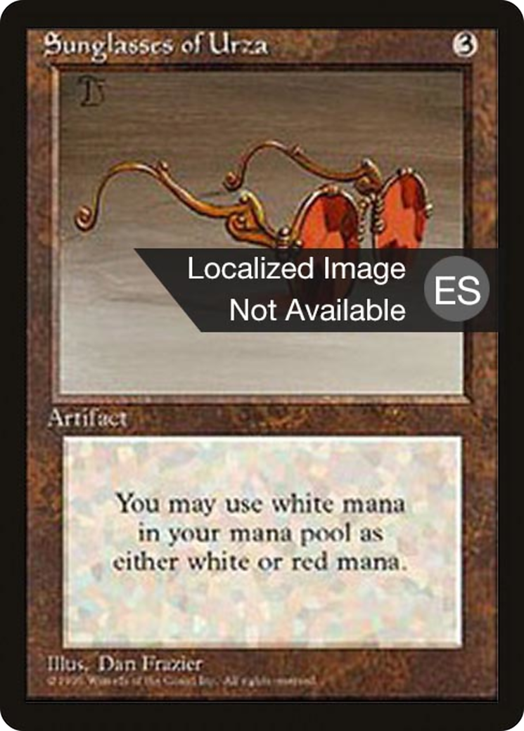 Sunglasses of Urza (4BB-347) - Fourth Edition Foreign Black Border