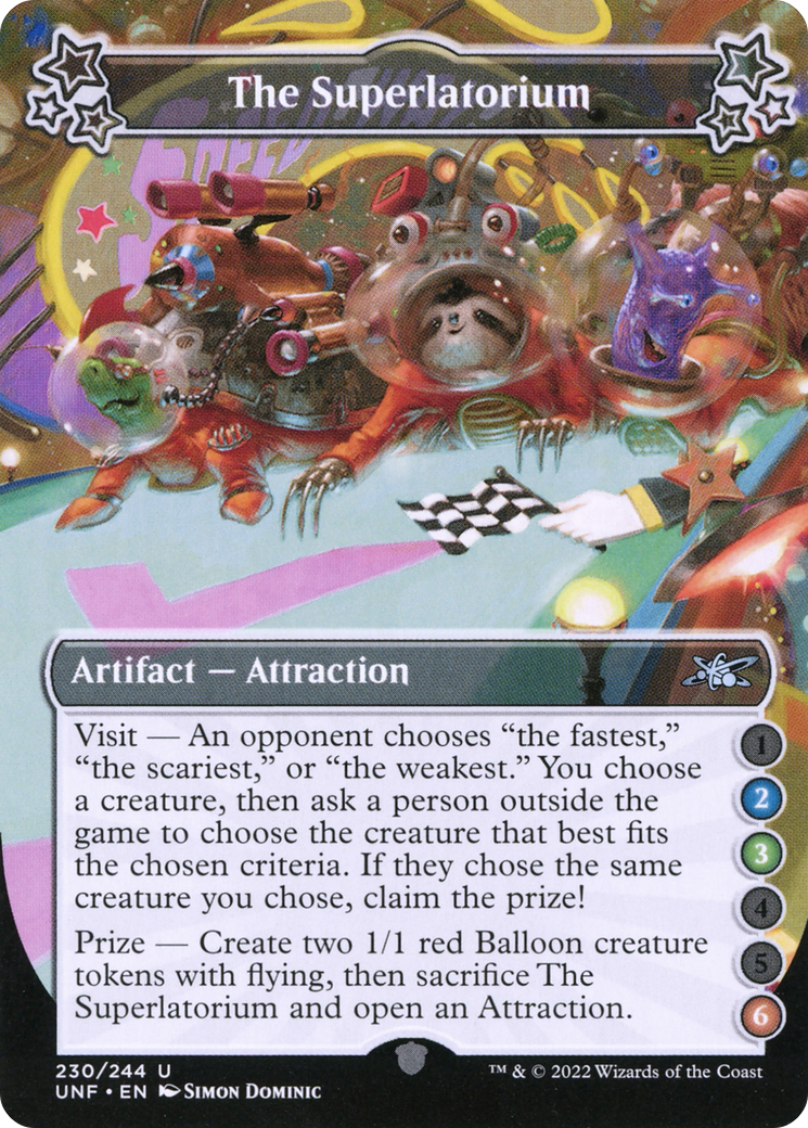 The Superlatorium (2-3-6) (UNF-230A) - Unfinity Foil