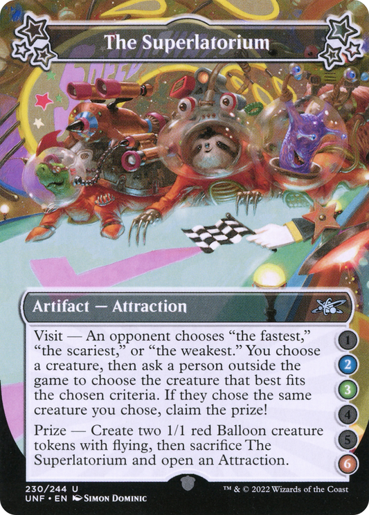 The Superlatorium (UNF-230A) - Unfinity Foil