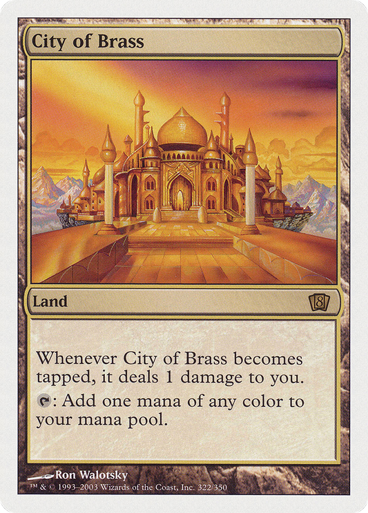 City of Brass (8ED-322) - Eighth Edition