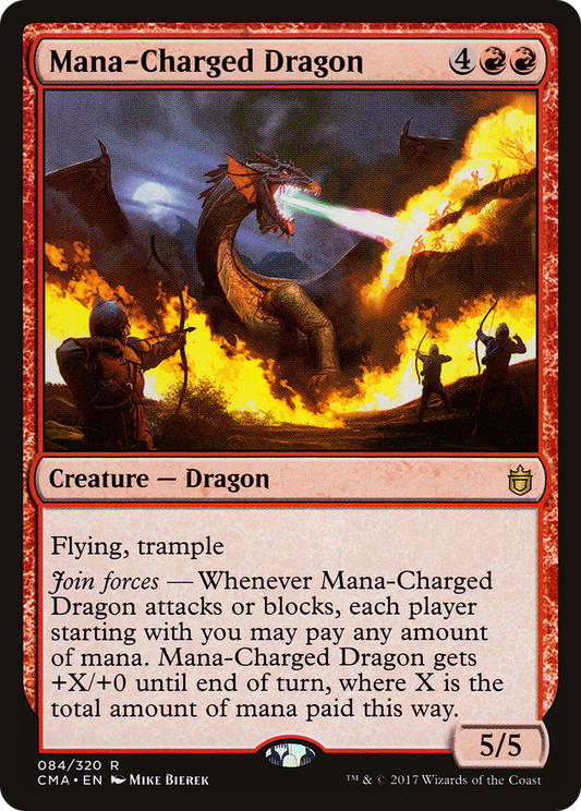 Mana-Charged Dragon (CMA-084) - Commander Anthology