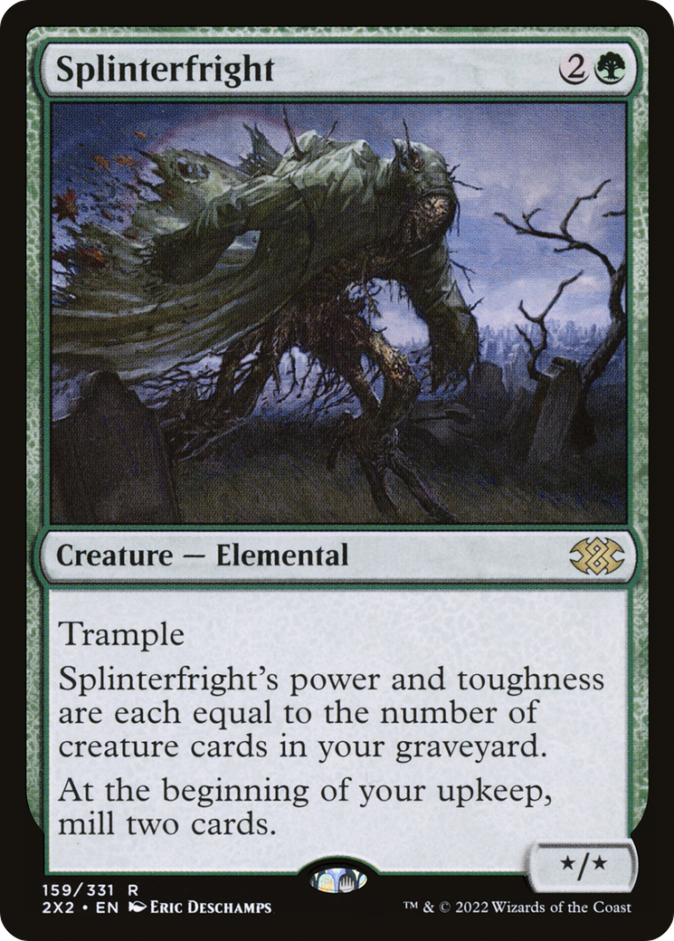 Splinterfright (2X2-159) - Double Masters 2022 Foil