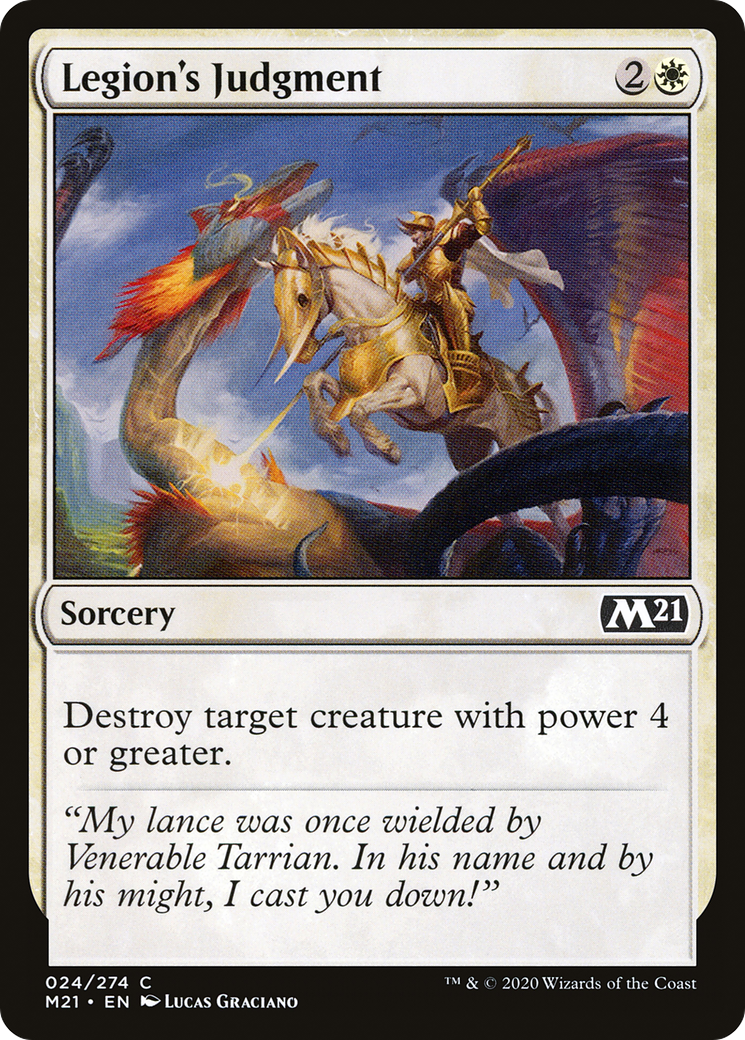 Legion's Judgment (M21-024) - Core Set 2021 Foil