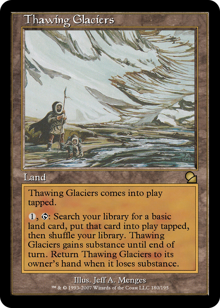 Thawing Glaciers (ME1-180) - Masters Edition Foil