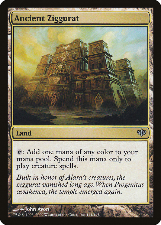 Ancient Ziggurat (CON-141) - Conflux Foil