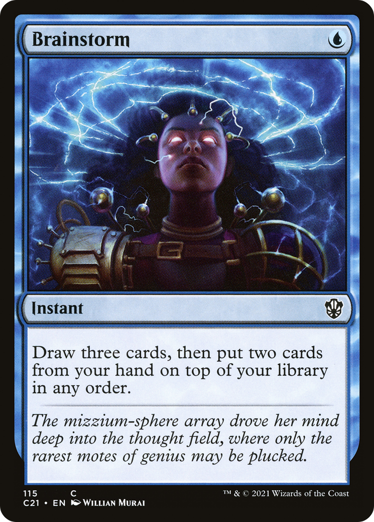 Brainstorm (C21-115) - Commander 2021