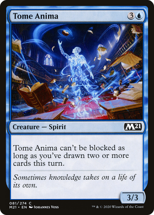 Tome Anima (M21-081) - Core Set 2021 Foil