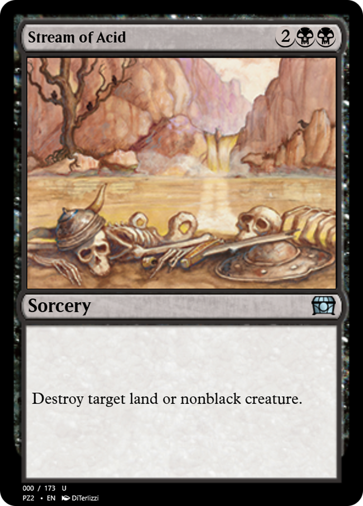 Stream of Acid (PZ2-65793) - Treasure Chest Foil