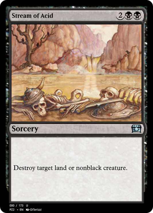 Stream of Acid (PZ2-65793) - Treasure Chest Foil