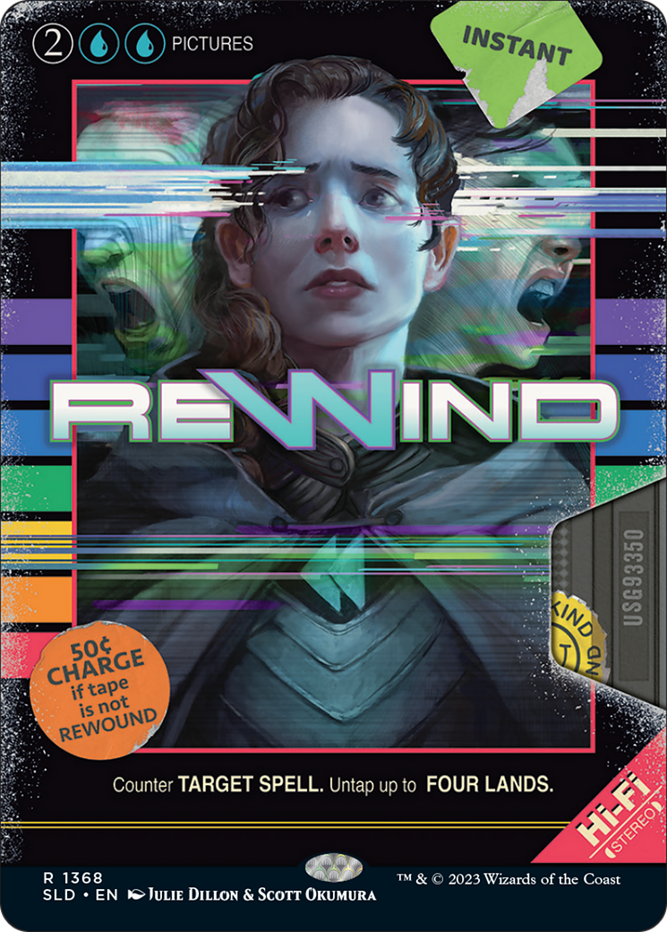 Rewind (SLD-1368) - Secret Lair Drop: (Full Art)