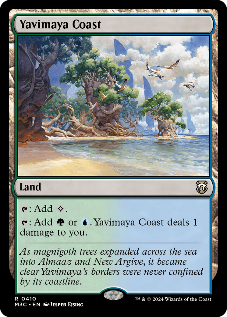 Yavimaya Coast (M3C-410) - Modern Horizons 3 Commander