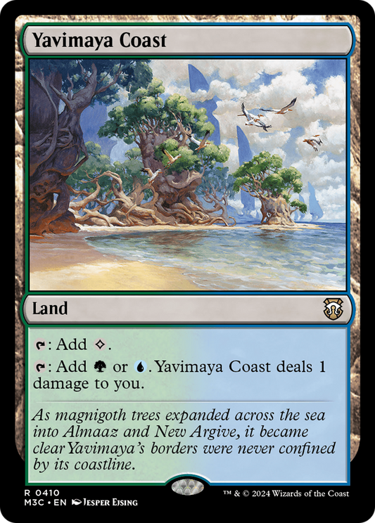 Yavimaya Coast (M3C-410) - Modern Horizons 3 Commander Foil