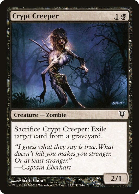 Crypt Creeper (AVR-091) - Avacyn Restored Foil