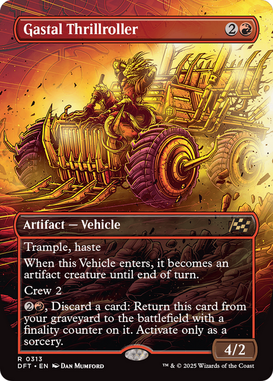 Gastal Thrillroller  (Borderless)(DFT-313) - Aetherdrift