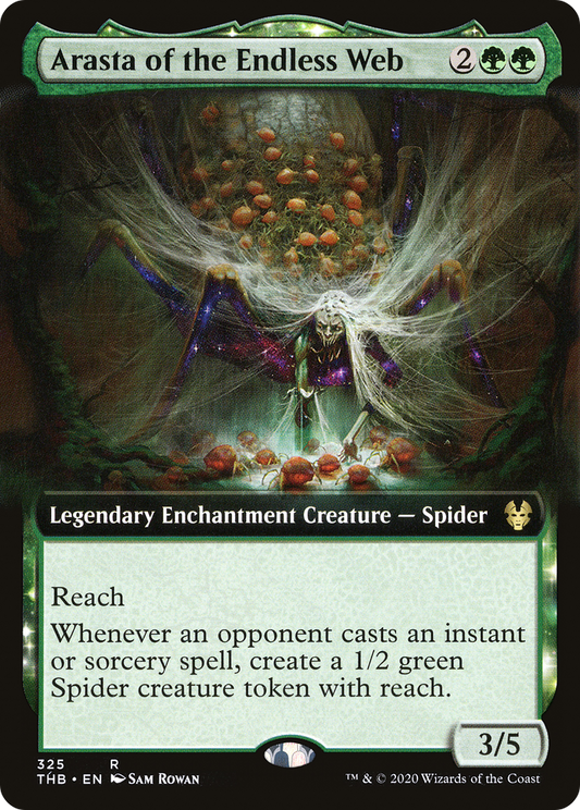 Arasta of the Endless Web (Extended Art) (THB-325) - Theros Beyond Death: (Extended Art)