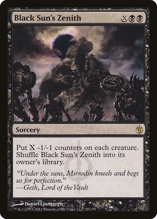 Black Sun's Zenith (MBS-039) - Mirrodin Besieged Foil