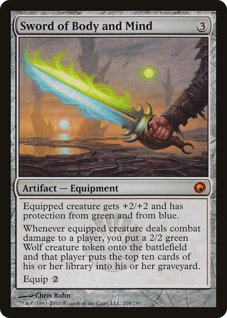 Sword of Body and Mind  (SOM-208) - Scars of Mirrodin